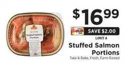 ShopRite Stuffed Salmon Portions offer