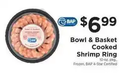 ShopRite Bowl & Basket Cooked Shrimp Ring offer