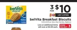 ShopRite belVita Breakfast Biscuits offer