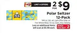 ShopRite Polar Seltzer 12-Pack offer