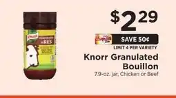 ShopRite Knorr Granulated Bouillon offer