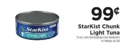 ShopRite Starkist Chunk Light Tuna offer