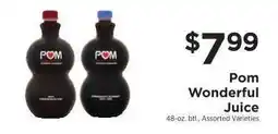 ShopRite POM Wonderful Juice offer