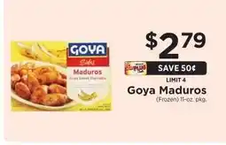 ShopRite Goya Maduros offer