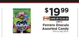 ShopRite Ferrero Dracula Assorted Candy offer