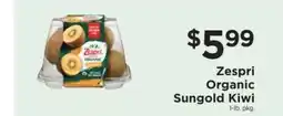 ShopRite Zespri Organic Sungold Kiwi offer
