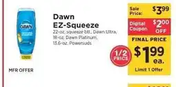 ShopRite Dawn EZ Squeeze offer