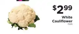 ShopRite White Cauliflower offer