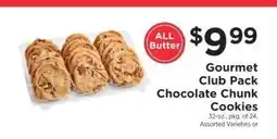 ShopRite Gourmet Club Pack Chocolate Chunk Cookies offer