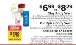 ShopRite Olay Body Wash offer