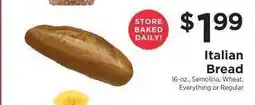 ShopRite Italian Bread offer