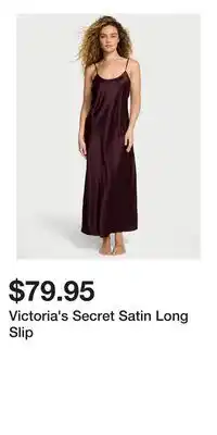 Victoria's Secret Victoria's Secret Satin Long Slip offer