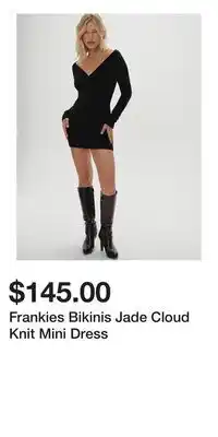 Victoria's Secret Frankies Bikinis Jade Cloud Knit Mini Dress offer