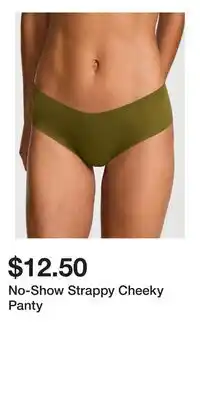 Victoria's Secret No-Show Strappy Cheeky Panty offer