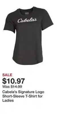 Cabela's Cabela's Signature Logo Short-Sleeve T-Shirt for Ladies offer