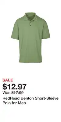 Cabela's RedHead Benton Short-Sleeve Polo for Men offer