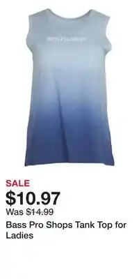 Cabela's Bass Pro Shops Tank Top for Ladies offer