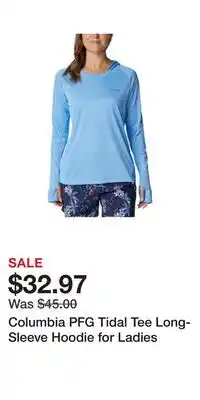 Cabela's Columbia PFG Tidal Tee Long-Sleeve Hoodie for Ladies offer