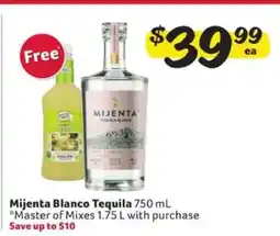 Winn Dixie Mijenta Blanco Tequila offer