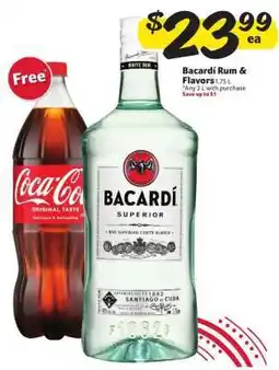 Winn Dixie Bacardí Rum & Flavors offer