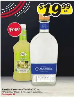 Winn Dixie Familia Camarena Tequila offer