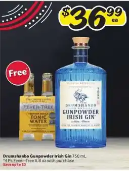 Winn Dixie Drumshanbo Gunpowder Irish Gin offer