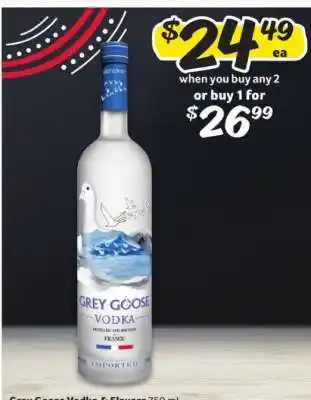 Winn Dixie Grey Goose Vodka offer