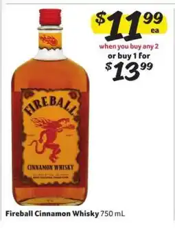 Winn Dixie Fireball Cinnamon Whisky offer