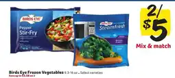 Winn Dixie Birds Eye Frozen Vegetables offer