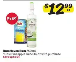 Winn Dixie RumHaven Rum offer