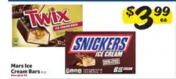 Winn Dixie Mars Ice Cream Bars offer