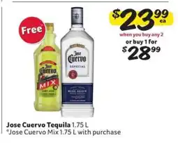 Winn Dixie Jose Cuervo Tequila offer