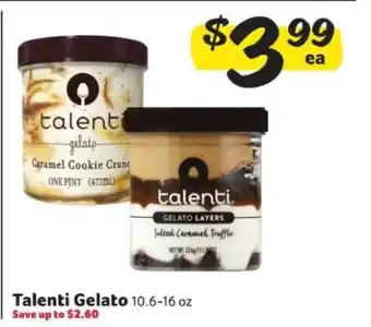 Winn Dixie Talenti Gelato offer