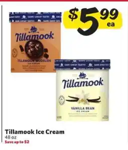 Winn Dixie Tillamook Ice Cream offer
