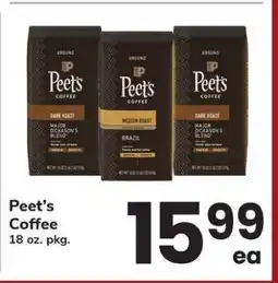 Safeway Peet's Coffee offer
