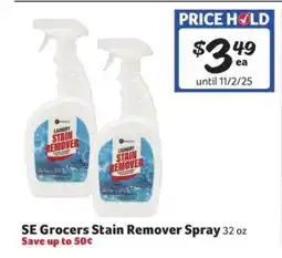 Winn Dixie SE Grocers Stain Remover Spray offer