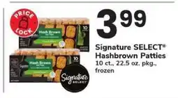 Safeway Signature SELECT Hashbrown Patties offer