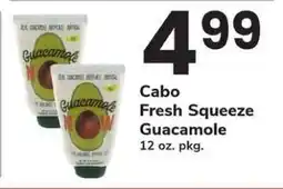 Safeway Cabo Fresh Squeeze Guacamole offer