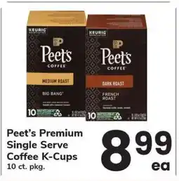 Safeway Peet’s Premium Single Serve Coffee K-Cups offer