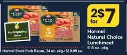 Safeway Hormel Natural Choice Lunchmeat offer