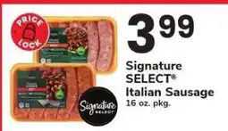 Safeway Signature SELECT Italian Sausage offer