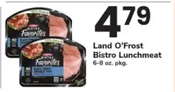 Safeway Land O Frost Bistro Lunchmeat offer