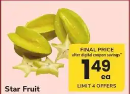 Safeway Star Fruit offer