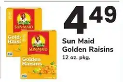 Safeway Sun Maid Golden Raisins offer