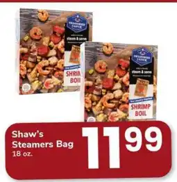 Safeway Shaw's Steamers Bag offer