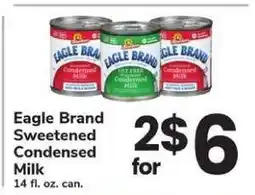 Safeway Eagle Brand Sweetened Condensed Milk offer
