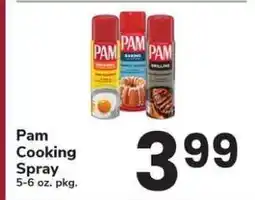 Safeway Pam Cooking Spray offer