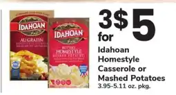Safeway Idahoan Homestyle Casserole or Mashed Potatoes offer