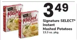 Safeway Signature SELECT Instant Mashed Potatoes offer