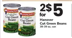 Safeway Hanover Cut Green Beans offer